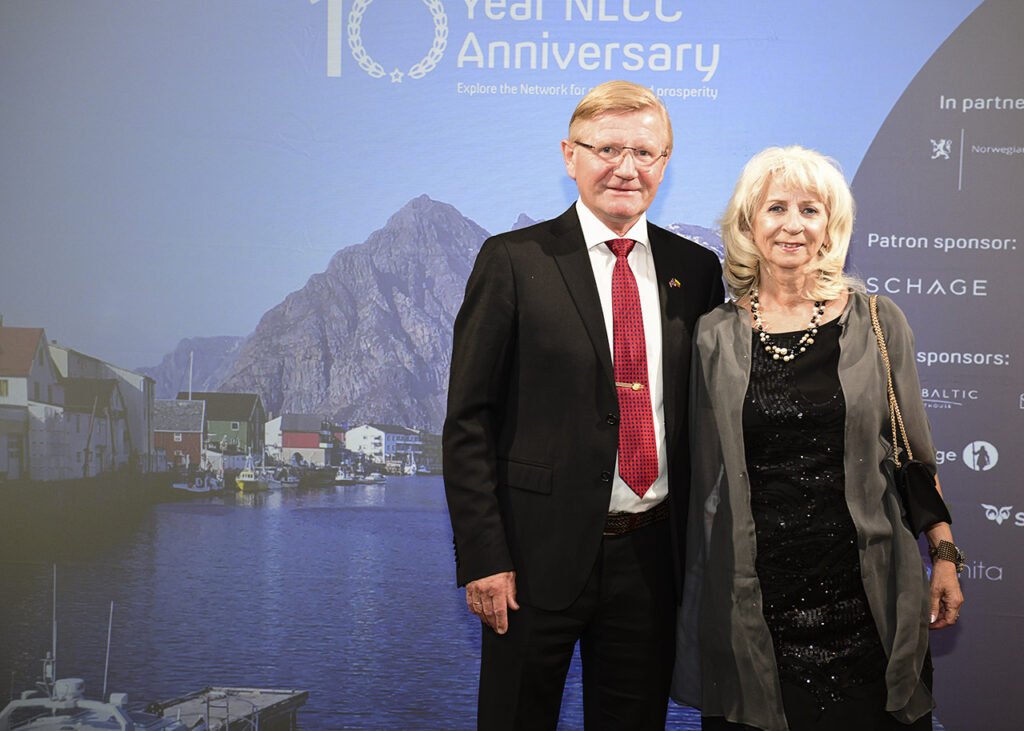 Ambassador Karsten Klepsvik and Mrs Heidi Klepsvik at the 10th Norwegian Lithuanian Chamber Gala Photo © Ludo Segers @ The Lithuania Tribune