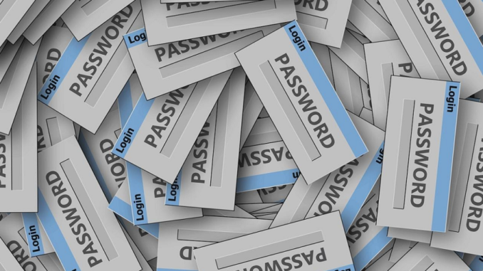 Passwords. From Pixabay