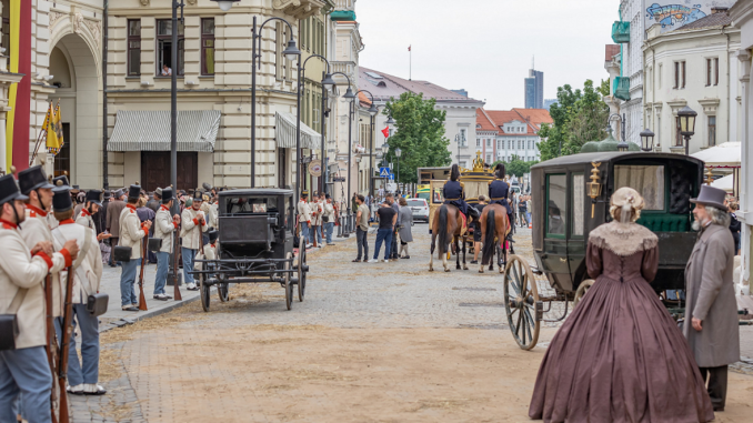 Vilnius Old Town as TV Series Sisi Backdrop. Photo by Saulius Ziura
