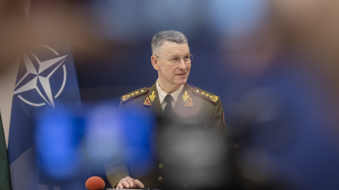 Lithuanian Army Chief Valdemaras Rupšys. Photo MoD.
